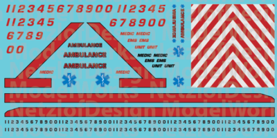 Generic Ambulance Decals