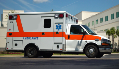 N Scale Generic Ambulance Decals - Yellow