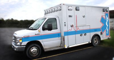 N Scale Generic Ambulance Star of Life Decals Blue/Red
