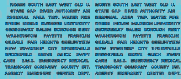 Generic Ambulance Name Decals