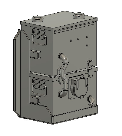 Locomotive Detail Parts - Helper Link Detail part