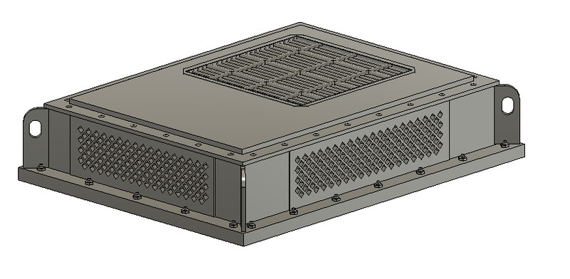 Locomotive Detail Parts - Dayton-Phoenix AC Unit