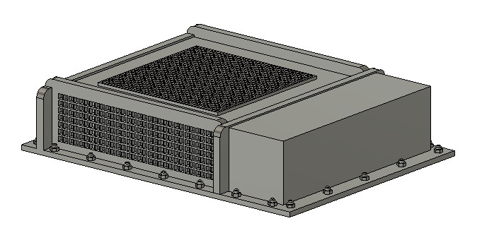 Locomotive Detail Parts - Vapor Type AC Unit