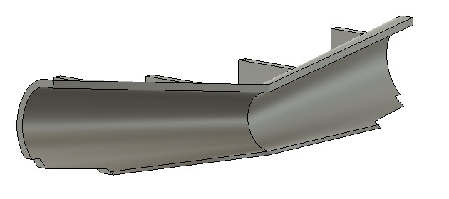 Locomotive Train Parts - Weed Cutter Plow