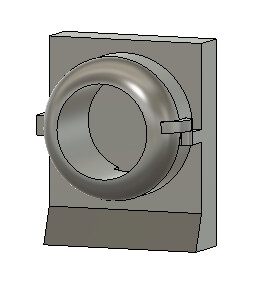 HO Scale Detail Parts - NS Ditch Light Housing (Qty 4)