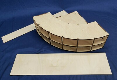 N Scale T-TRAK Tunnel Module Rounded Curve