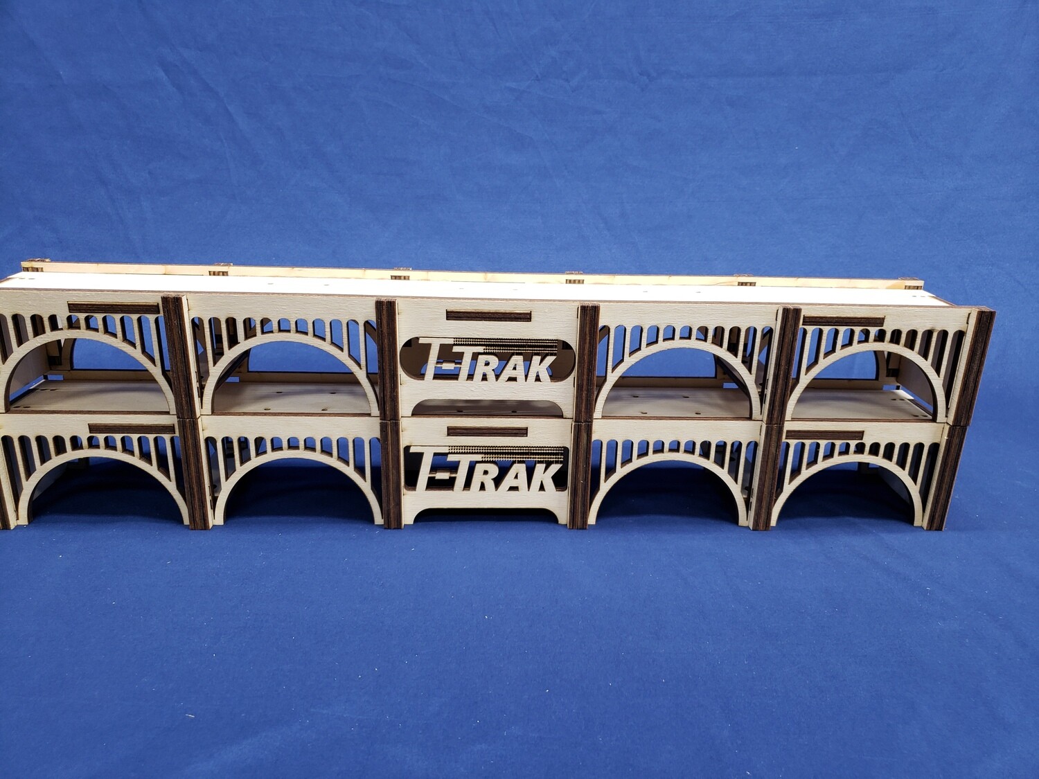 thumbnail image 2 of N Scale Truss Arch Bridge - 3D Printed For Model Railroads Or Vehicles | Two Lane 2 of 6