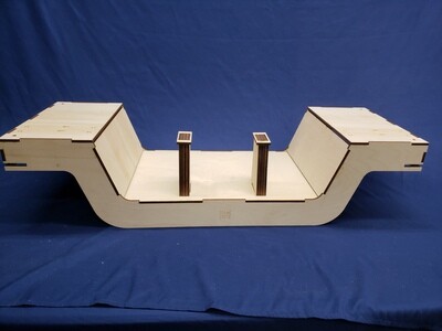 N Scale T-TRAK Gorge Triple Module