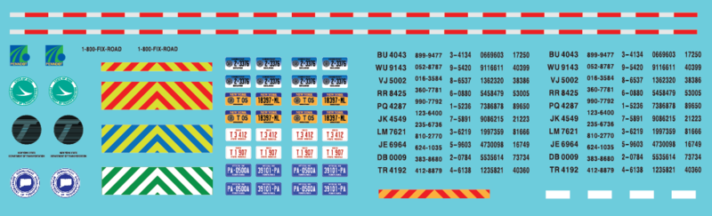 Northeast Dept of Transportation (DOT) Vehicle Set