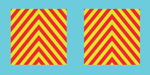 NFPA Safety Chevrons Decals (Various Colors)