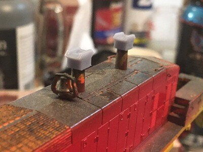 Locomotive Detail Parts - Switcher Spark Arrestor