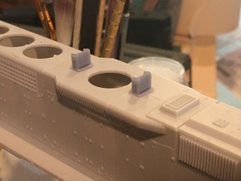HO Scale Detail Parts - Triangular Spark Arrestor (Qty 4)