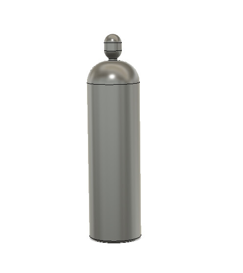 N Scale Detail Parts - Acetylene Tank Detail Part (Qty 10)