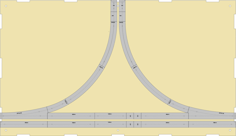 N Scale T-TRAK Branchline Module