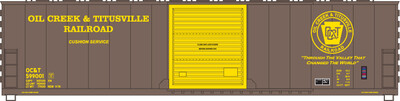 Oil Creek and Titusville Box Car 50ft Single Door