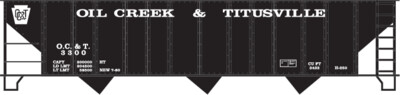 Oil Creek and Titusville Open Hopper 100T