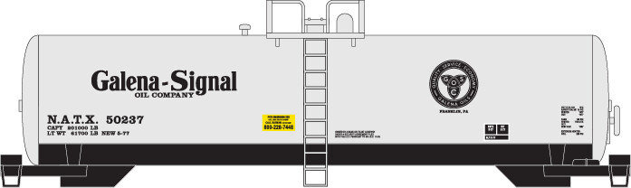Galena-Signal Oil Company Modern Tank Car