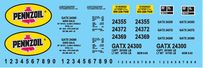 Pennzoil Refining Modern Tank Car