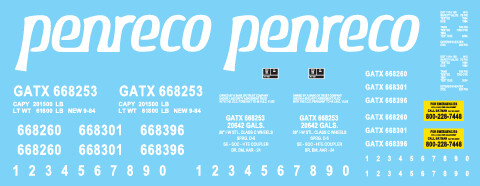 Penreco Refining Modern Tank Car