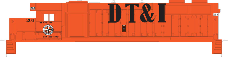 Detroit Toledo &amp; Ironton (DTI) 2nd Gen EMD Locomotive