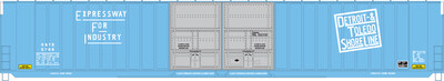 N Scale - DTSL 86' Auto parts Box Car - White Logo