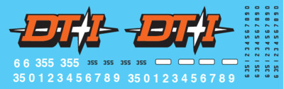 N Scale - Detroit Toledo &amp; Ironton (DTI) GP35 #335 Star Logo