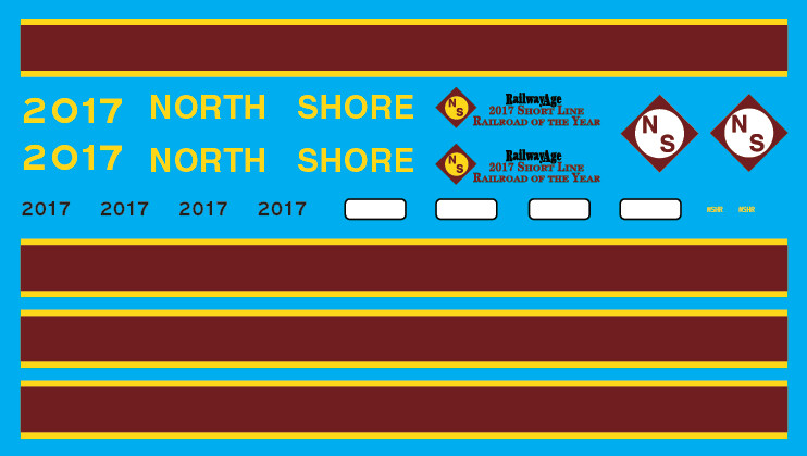 North Shore 2017 Railway Age Award Locomotive