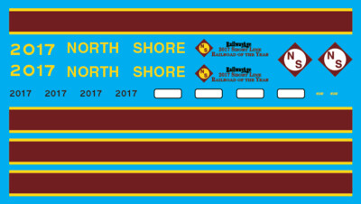 North Shore 2017 Railway Age Award Locomotive