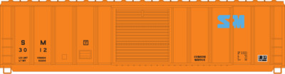 HO Scale - St Mary's Railroad Box Car Orange Scheme Decal Set