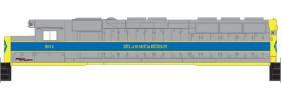 Delaware Hudson ex EL SD45 Patch Outs