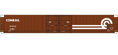 N Scale - Conrail 4 Door Auto Parts Box Car Large Logo Decal Set