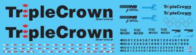 Semi-Trailer Triple Crown Large Logo