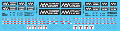 Semi-Trailer Vermont Railway