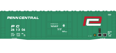 N Scale - PC X58 Box Car 1 Line Red P Logo Decal Set
