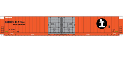 HO Scale - IC Auto Parts Box car Orange Scheme Decal Set