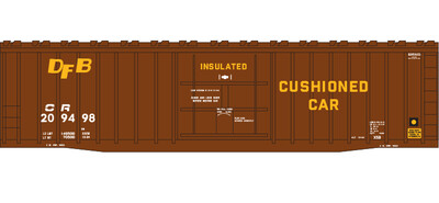 Conrail X58 Box Car PRR Patch Out 1 Decal Set