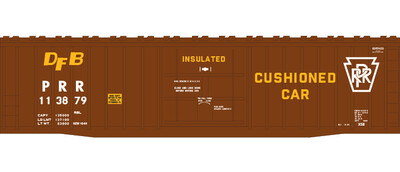 HO Scale - PRR X58 Box Car DFB Decal Set