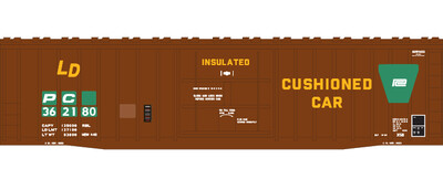 N Scale - Penn Central X58 Box Car PRR Patch Out 2