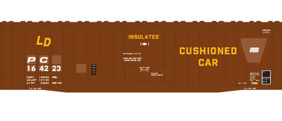 Penn Central X58 Box Car PRR Patch Out 1