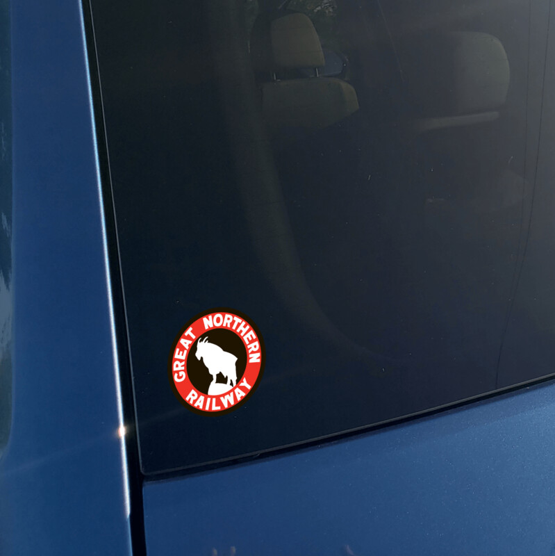 Vinyl Sticker - Great Northern Goat Logo