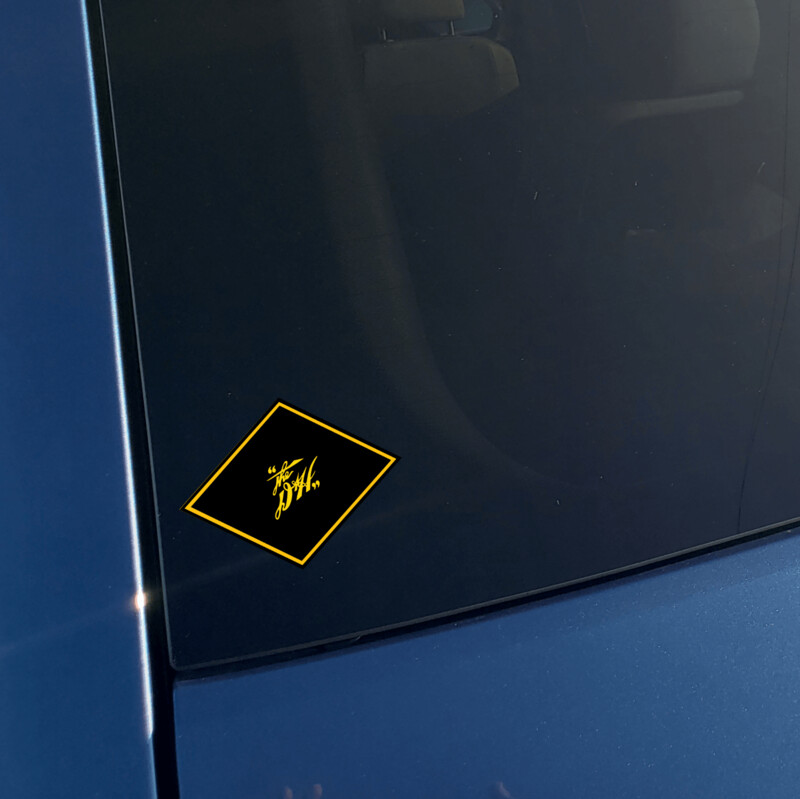 Vinyl Sticker - Delaware Hudson - RDG Patch TheD&amp;H Logo
