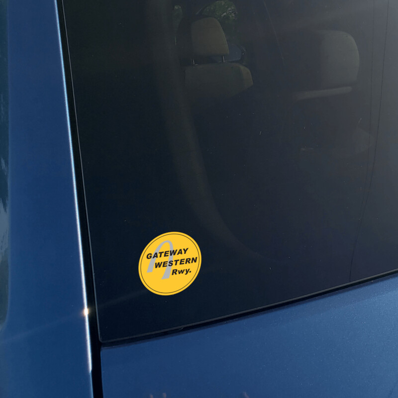 Vinyl Sticker - Gateway Western Logo