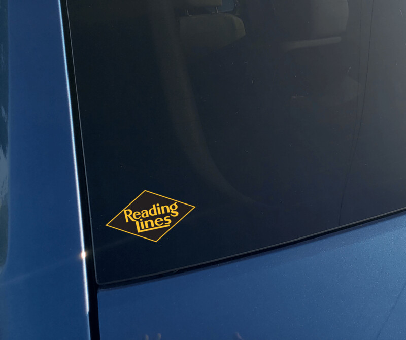 Vinyl Sticker - Reading Lines Logo