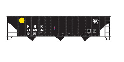 PRR H43 100t Hopper Decal Set