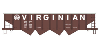 HO Scale - Virginian H21a Hopper Decal Set