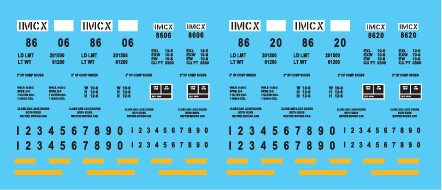 Mosaic IMCX Ortner v2 Hopper Decal Set