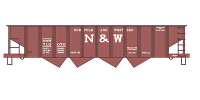 Norfolk Western H21a PRR Lease Hopper Decal Set