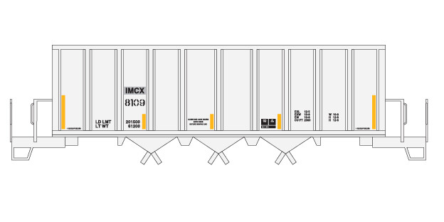 Mosaic IMCX Ortner v1 Hopper Decal Set
