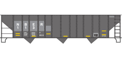 HO Scale - Nittany Bald Eagle Hopper Decal Set