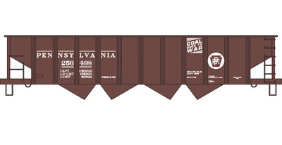PRR H21a 70t Hopper Coal goes to War Decal Set